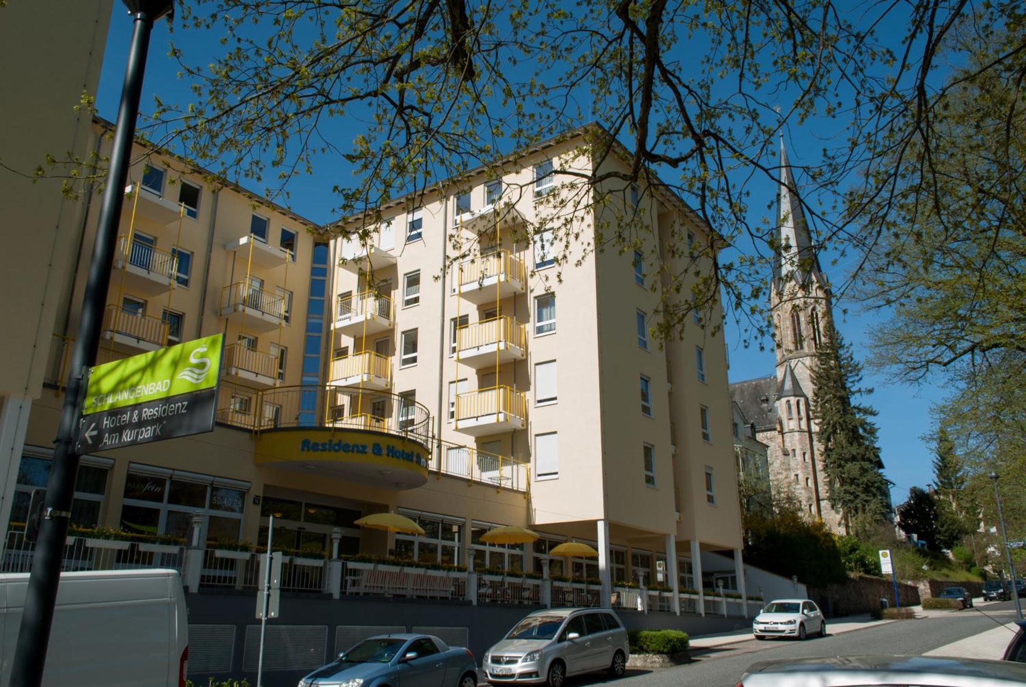 Hotel & Residenz Am Kurpark Schlangenbad Eksteriør bilde
